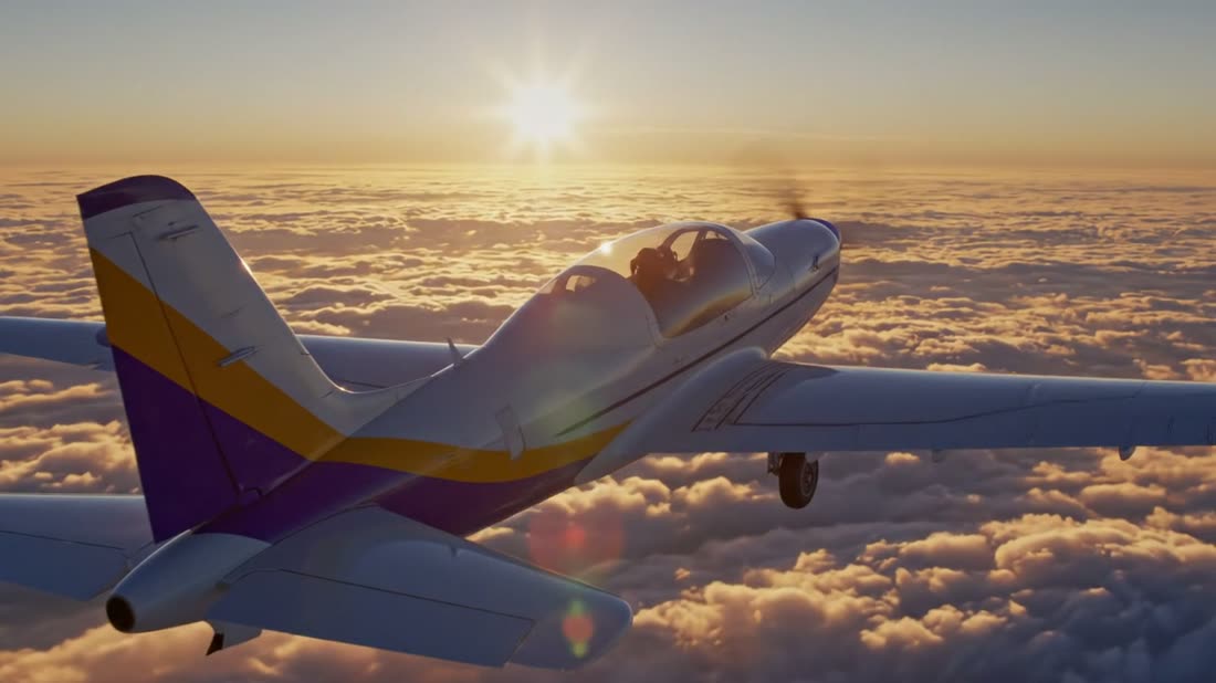 ANG above a sea of clouds